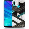 Picasee silikónový čierny obal pre Huawei P Smart 2019 - Dark geometry