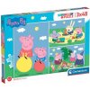 CLEMENTONI Puzzle 3x48 ELEM Prasiatko Peppa 25263