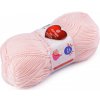 Pletacia priadza Baby Love a Care 100 g - 1 ks 25 (255) pudrovo-lososová