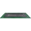 EXIT Dynamic prízemná trampolína s bezpečnostnými doskami Freezone 305x519cm - čierna