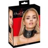 Bad Kitty Choker - kožený obojok s krúžkom (čierny)