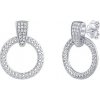 Silvego Strieborné náušnice Rica s Brilliance Zirconia FW15715E