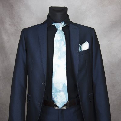 Hodvábna kravata + vreckovka Limited 35