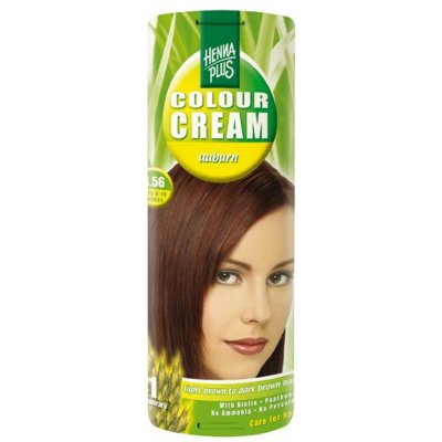 HennaPlus Colour Cream prírodná krémová farba na vlasy 3 Dark Brown - tmavo hnedá 60 ml