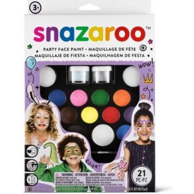 Snazaroo obličejové barvy Velká sada Party Pack
