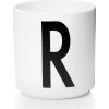 Hrnček AJ písmeno R porcelánový
