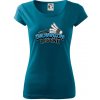 Badminton legend - Dámske tričko Pure - XS ( Petrolejová )