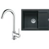 Set RS Franke Maris MRG 611-62 + Franke FP 9000 (šedý kameň + chróm)