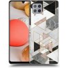 Picasee silikónový prehľadný obal pre Samsung Galaxy A42 A426B - Light geometry