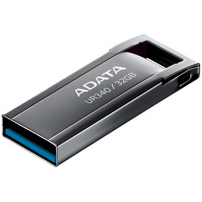 ADATA UR340/ 32GB/ 100MBps/ USB 3.2/ USB-A/ Černá AROY-UR340-32GBK