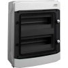 Rozvodnica na povrch 2x12 modulov IP65 priehľadné dvere 101495