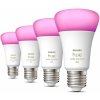 Philips LED žiarovka Hue White and Color Ambiance 6.5W 800 E27 4ks