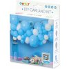 Smart balloons Balóniková girlanda modro-biela