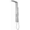 Sapho PRESTIGE sprchový panel s termostatickou batériou 200x1400mm, nerez mat WN337