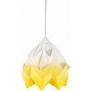 Lampa Moth gradient žltá