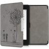 Puzdro KW Mobile - Dandelion Love - KW4897503 - pre Amazon Kindle Paperwhite 4 (2018) - šedé (KW Mobile obal na Amazon Kindle Paperwhite 4 (2018), flip, Dandelion Love, šedej, AutoSleep + záruka 3 rok