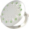 Kozmetické vreckové zrkadlo sa Swarovski Elements sun zelené EL-01.5 Peridot