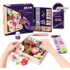 OKTO ROMANCE Výtvarná modelovacia sada DIY kvety s m rámom 21x21 cm