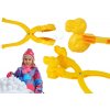 Lean Toys Kliešte na výrobu snehových gúľ – žltý Dinosaurus