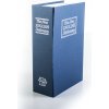 Trezor kniha G21 180 x 115 x 55 mm modrá
