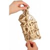 Ugears 3D dřevěné mechanické puzzle Hodiny motoru