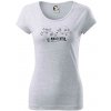 Profil kopca - Malá Fatra - Dámske tričko Pure - 2XL ( Svetlosivý melír )