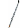Faber-Castell Grafitová ceruzka Faber-Castell Grip 2001 tvrdosť B s gumou