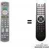 Predátor Panasonic N2QAYB000572 náhradný diaľkový ovládač iného vzhľadu
