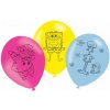 Balóny Amscan SpongeBob, mix farieb, 27,5 cm, 6 ks