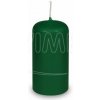 Wimex Sviečka valcová tmavozelená O40 x 80 mm (4 ks)