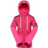 Bunda detská lyžiarska ALPINE PRE ZARIBO s membránou PTX ružová 152/158