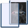 BCW Plastový obal na hokejové karty toploader 35pt Blue Border 1 ks