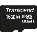 Transcend microSDHC 16GB class 10 + adapter TS16GUSDHC10