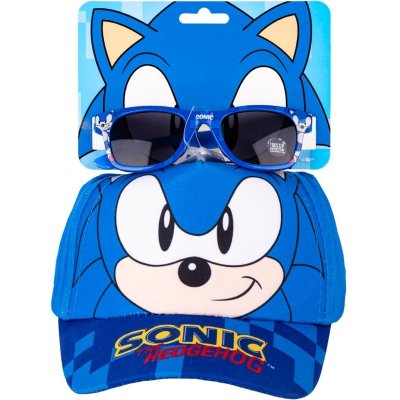 Sonic the Hedgehog Set Cap & Sunglasses šiltovka 1 ks + slnečné okuliare 1 ks