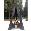Westmann Krb s grilom 70 x 41 x 229 cm čierny