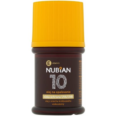 Nubian olej na opaľovanie SPF10 60 ml od 1,8 € - Heureka.sk