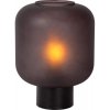 Lucide | Lucide 45505/01/30 - Stolná lampa ELOISE 1xE27/40W/230V čierna | LC3682