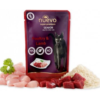 Nuevo Senior Poultry & Lamb 85 g