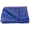 Plachta Tarpaulin Poolco 3,6 m ,120 g/m, zakrývacia, modrá, okrúhla, s okami