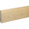 Soklová lišta SF286, 2400 × 115 × 19 mm, smrek/borovica, neupravená, 531649