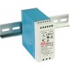 MeanWell MDR-40-24 zdroj DIN, 85÷264V AC, 120÷370V DC, 24V 0÷1.7A