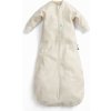 ERGOPOUCH Vrece na spanie s rukávmi organická bavlna Jersey Oatmeal Marle 3-12 m, 6-10 kg, 1 tog