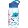 Quokka Plastová fľaša s náustkom Glow Kids Space 580 ml