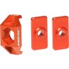 RFX PRO REAR AXLE ADJUSTER BLOCKS, ORG