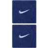 Nike Swoosh Wristbands - Modrý