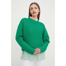 Custommade Vlnený sveter dámsky 999212301 zelená
