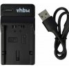 VHBW Nabíjačka batérií Panasonic CGR-S001 / DMW-BCA7, MicroUSB - neoriginálne
