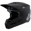 Juniorská prilba Alpinestars SM3 solid black matt L