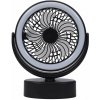 CMP VE6066 Závesný ventilátor s USB LED svetlom, čierny