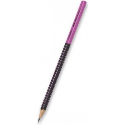 Grafitová ceruzka Faber-Castell Grip 2001 Two Tone tvrdosť HB, výber farieb čierna/ružová -